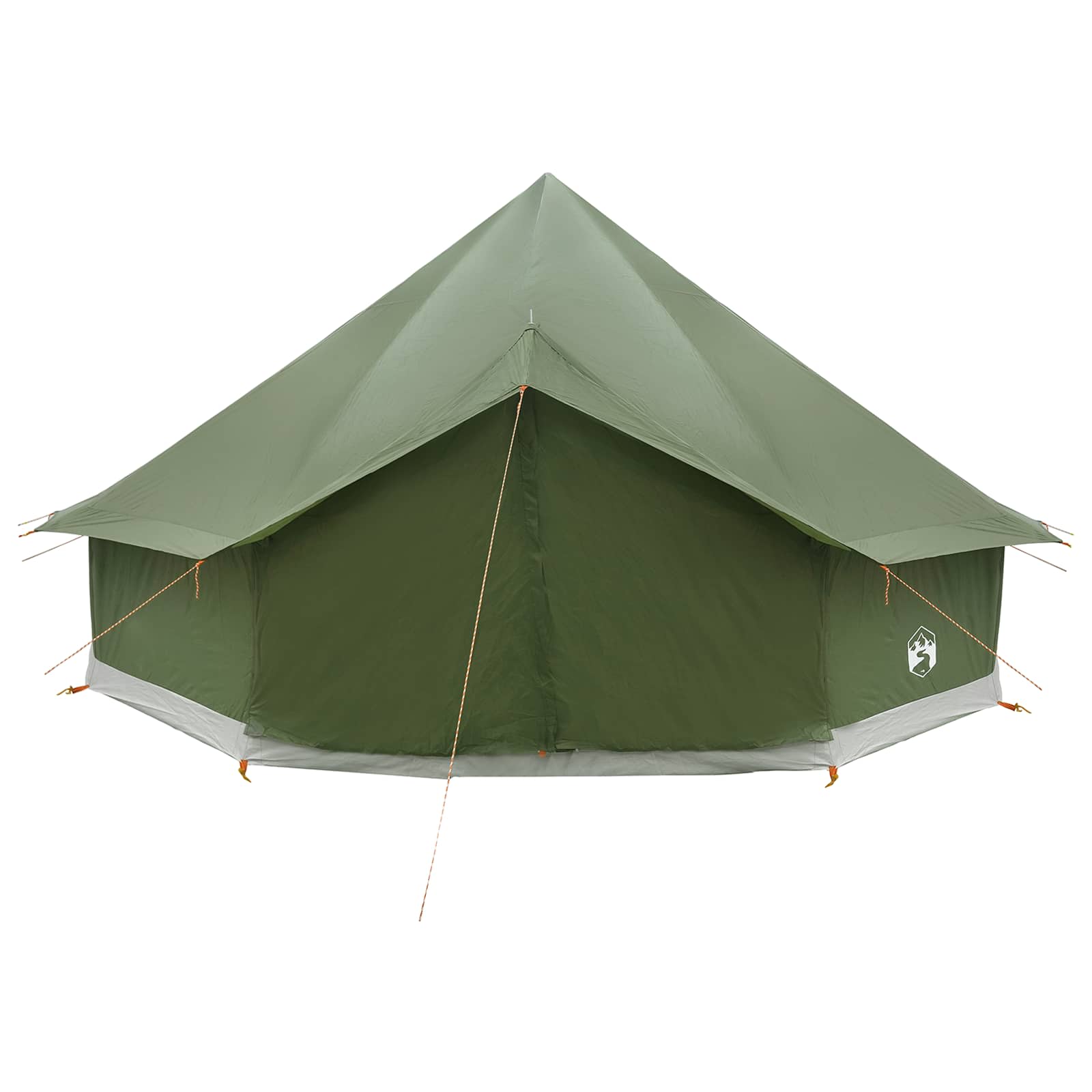 Tipi Tent Olijfgroen 500 x 500 x 300 cm Polyester en staal