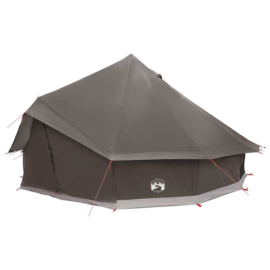 Tipi Tent Bruin Grijs 500 x 500 x 300 cm Polyester en staal