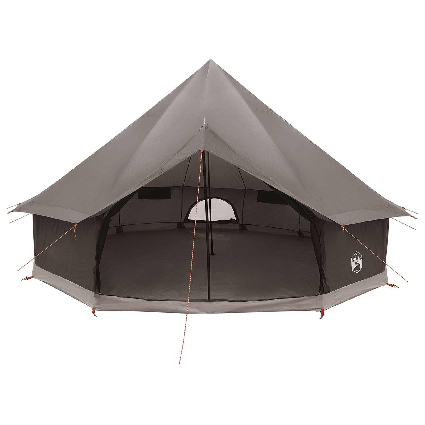 Tipi Tent Bruin Grijs 500 x 500 x 300 cm Polyester en staal