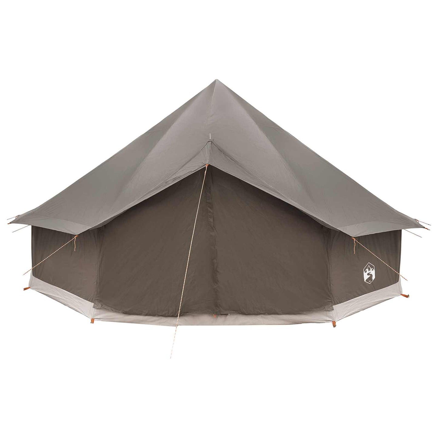 Tipi Tent Bruin Grijs 500 x 500 x 300 cm Polyester en staal