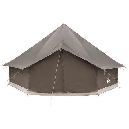 Tipi Tent Bruin Grijs 500 x 500 x 300 cm Polyester en staal
