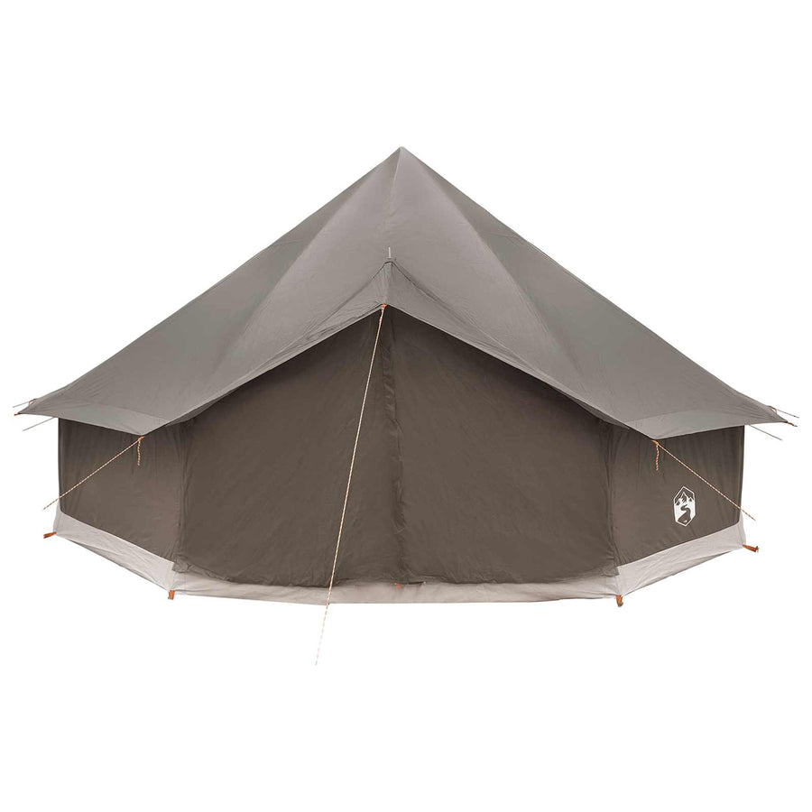 Tipi Tent Bruin Grijs 500 x 500 x 300 cm Polyester en staal