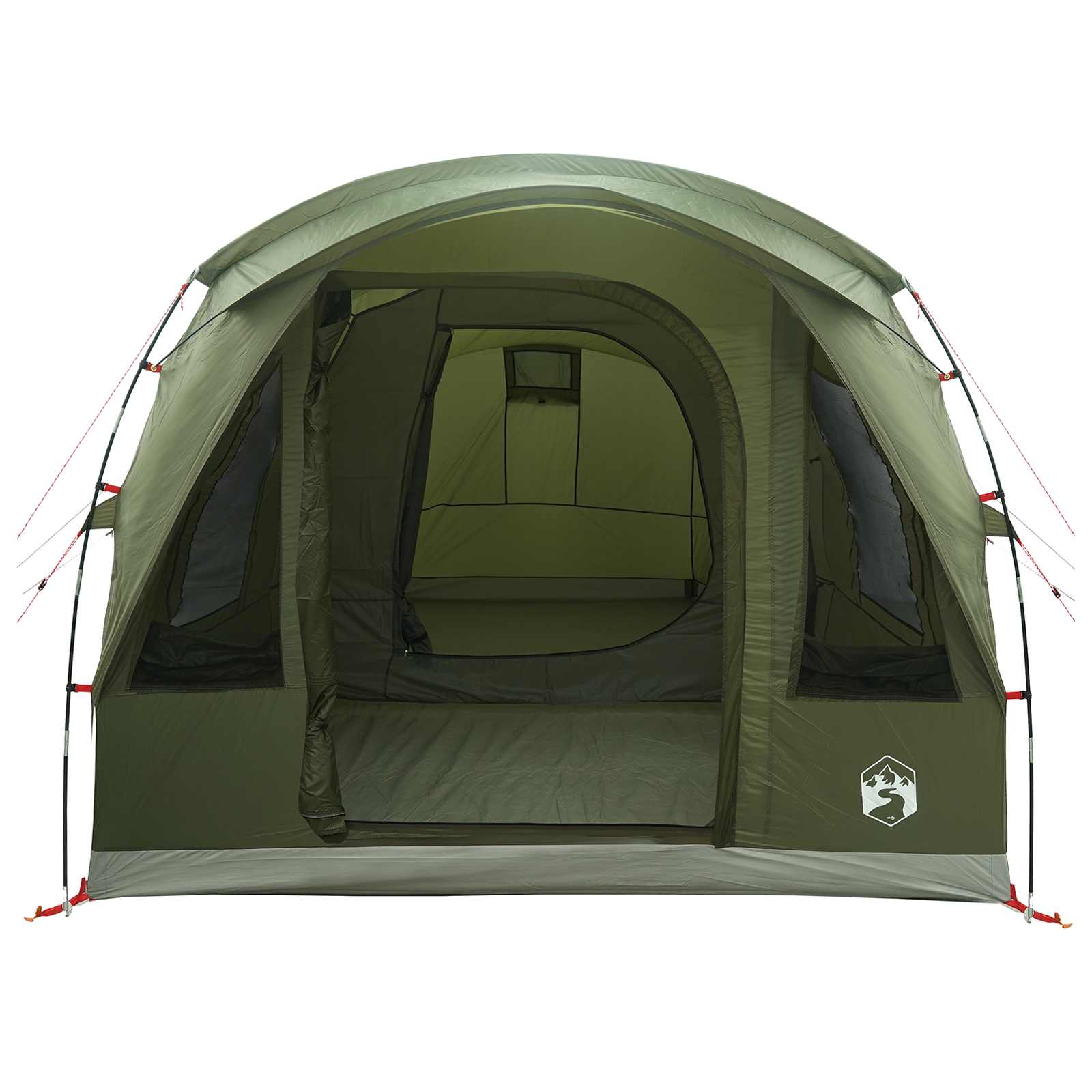 Tunneltent Olijfgroen 400 x 260 x 200 cm Polyester en staal