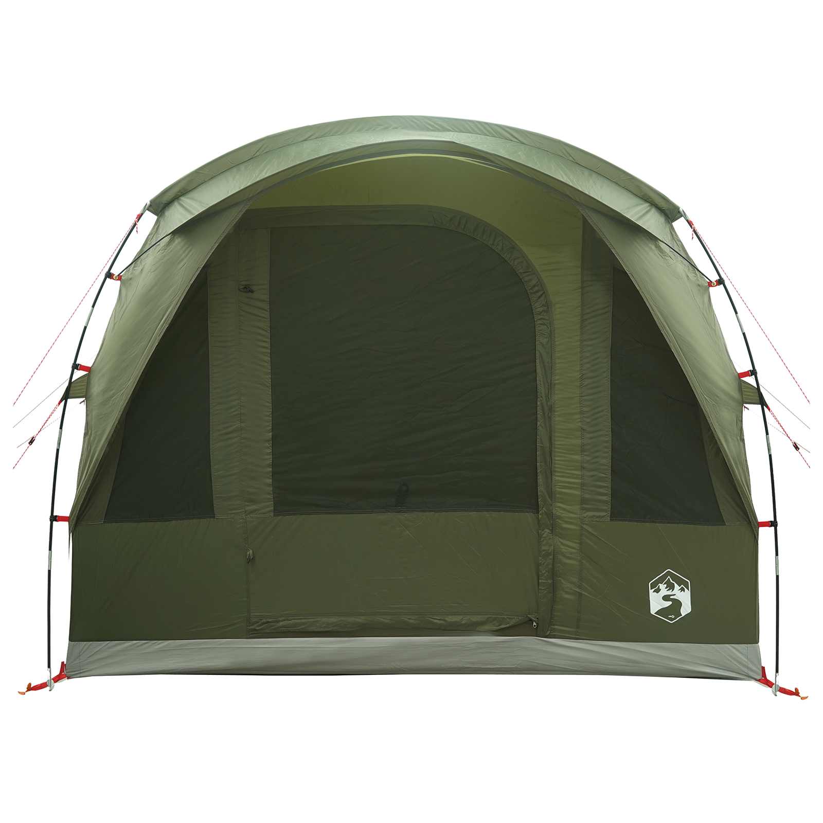 Tunneltent Olijfgroen 400 x 260 x 200 cm Polyester en staal