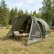 Tent olijfgroen 488x244x183 cm polyester staal