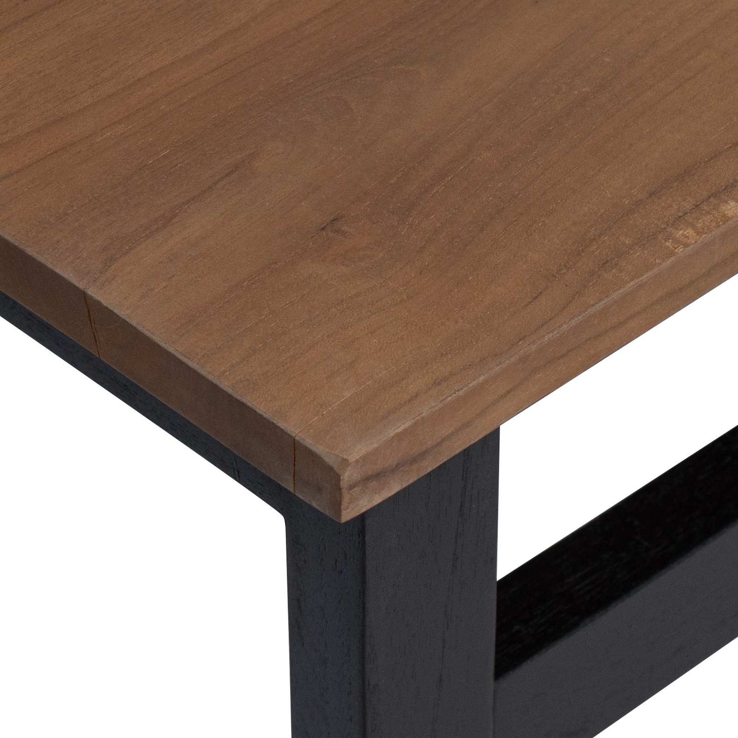 Bureau Naturel Massief Teakhout 100 x 45 x 75cm