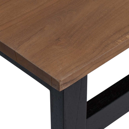 Bureau Naturel Massief Teakhout 100 x 45 x 75cm