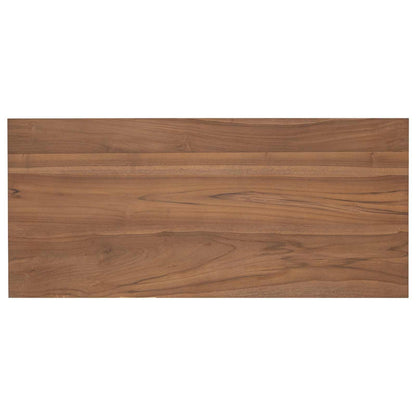 Bureau Naturel Massief Teakhout 100 x 45 x 75cm