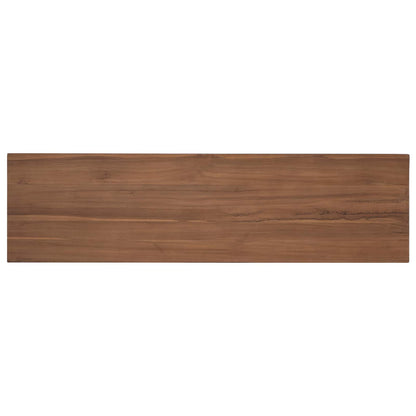 Tv-meubel 110 x 30 x 40 cm Naturel Massief Teakhout
