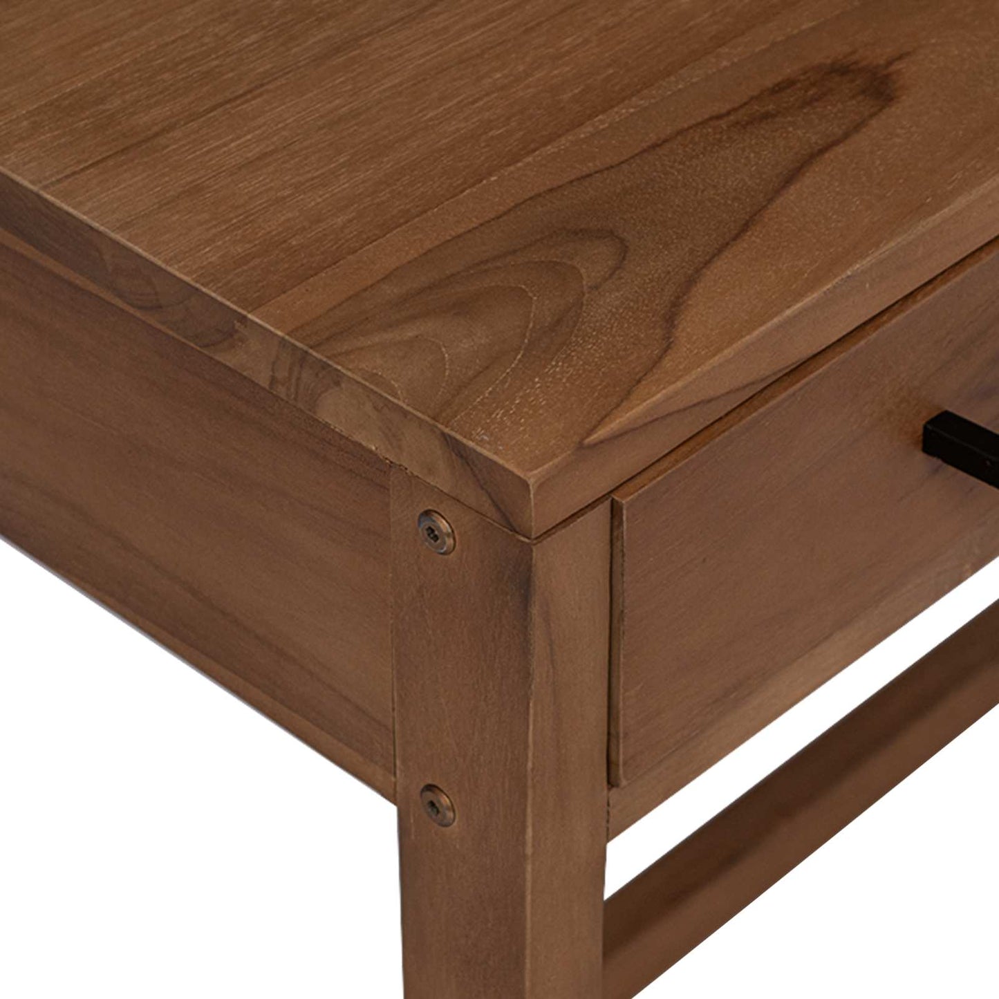 Bureau met lades Naturel Massief Teakhout 80 x 50 x 75 cm
