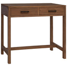 Bureau met lades 80x50x75 cm massief teakhout
