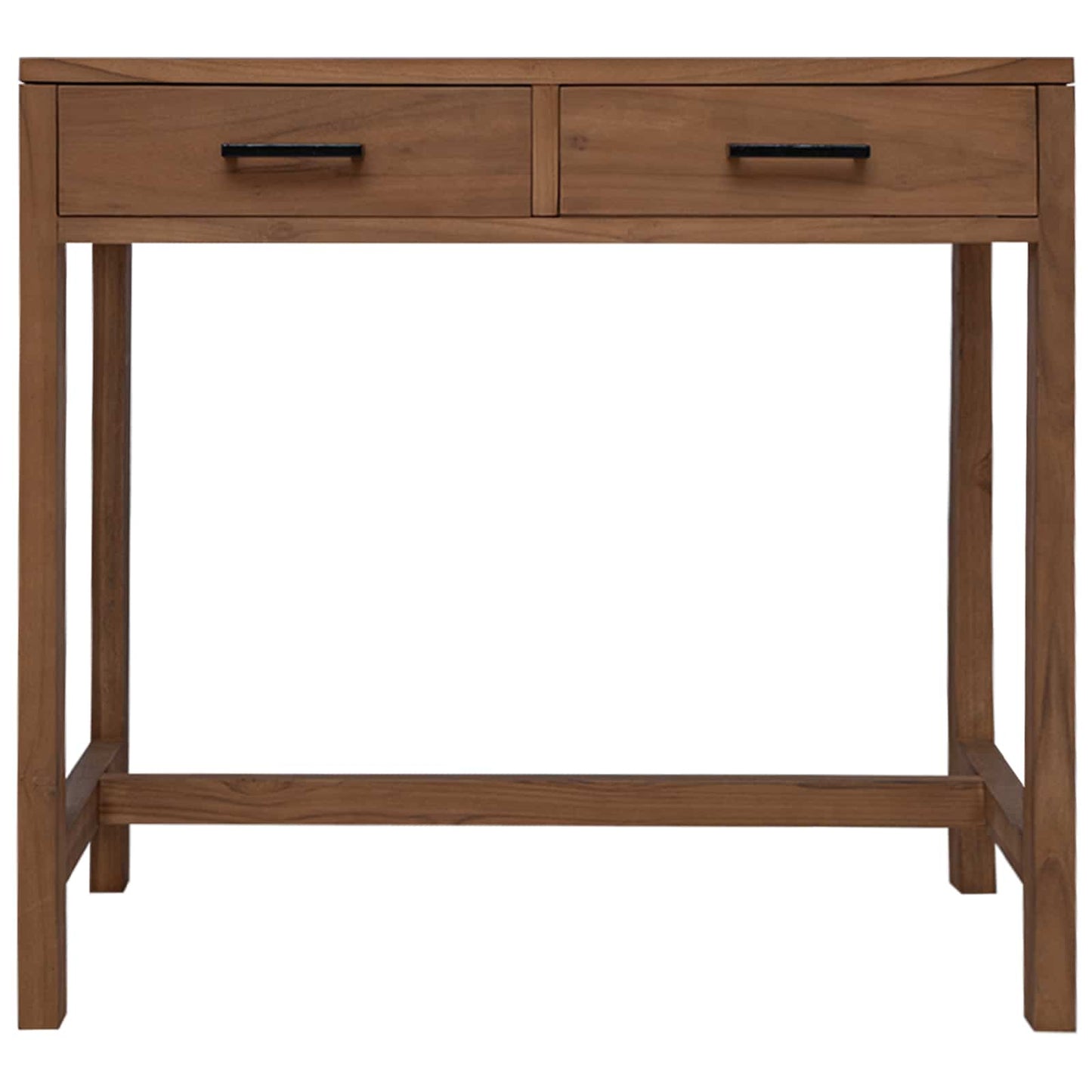 Bureau met lades Naturel Massief Teakhout 80 x 50 x 75 cm
