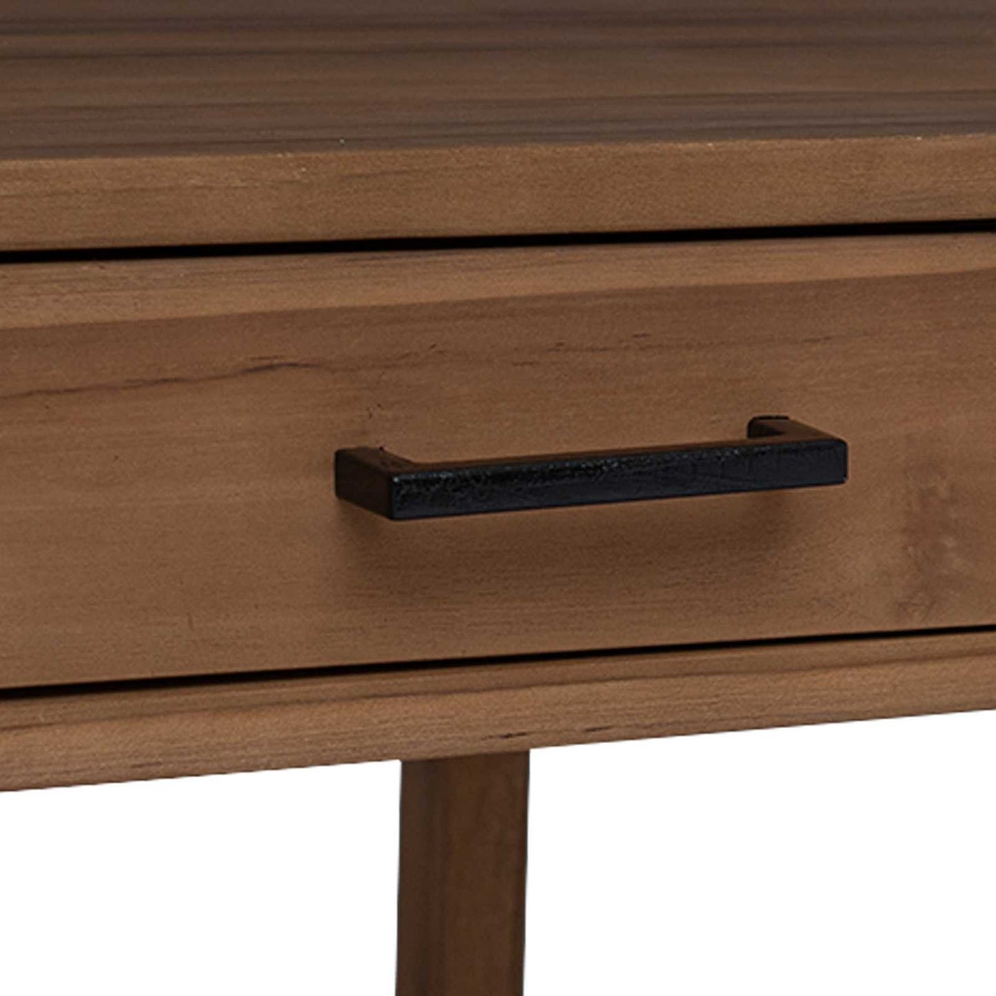 Bureau met lades Naturel Massief Teakhout 110 x 50 x 75 cm