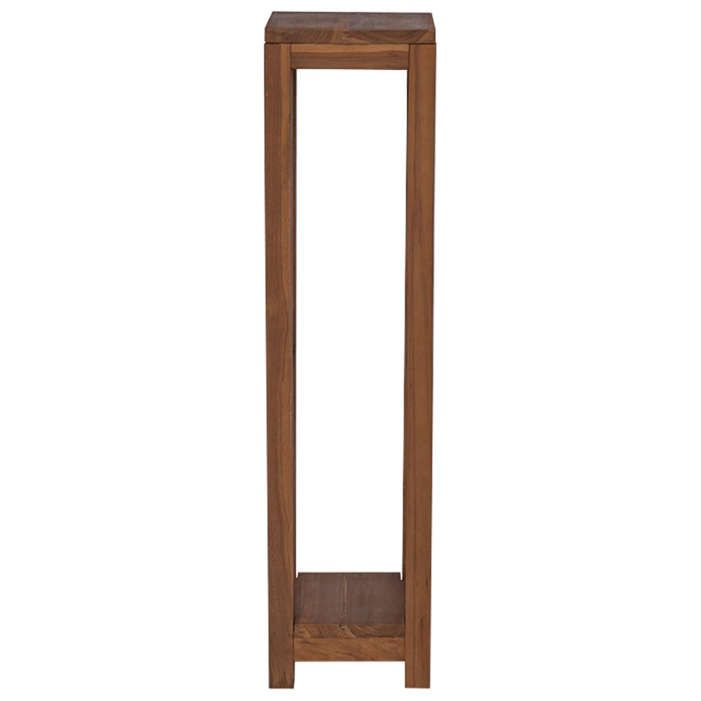 Plantenstandaard 2 st Naturel 25 x 25 x 100 cm Massief Teakhout