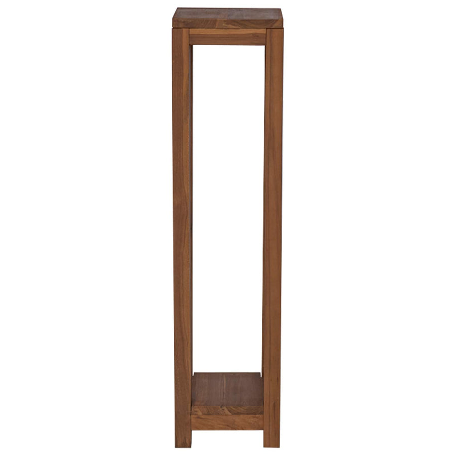Plantenstandaard 2 st Naturel 25 x 25 x 100 cm Massief Teakhout