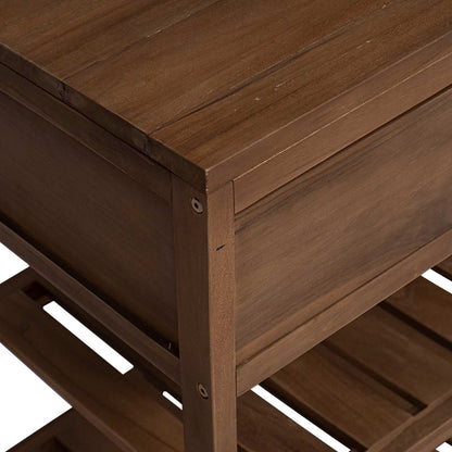 Badkamerkast Naturel 60 x 45 x 75 cm Massief Teakhout
