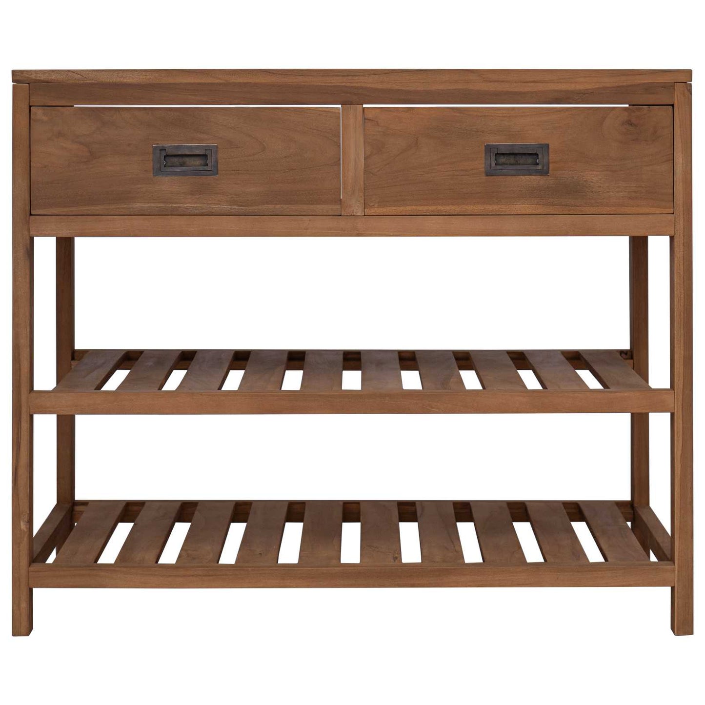 Badkamerkast Naturel 90 x 45 x 75 cm Massief Teakhout