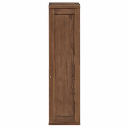 Badkamer Zijkast Naturel 25 x 25 x 100 cm Massief Teakhout