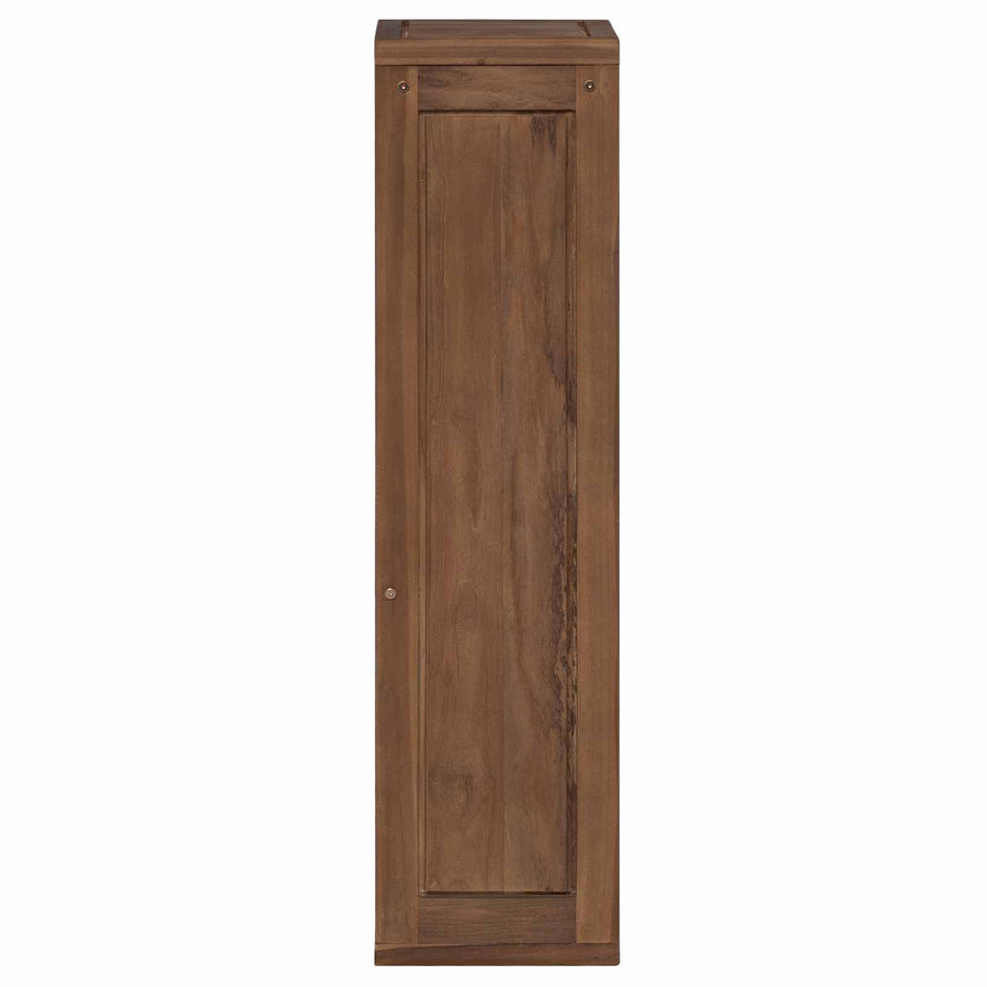 Badkamer Zijkast Naturel 25 x 25 x 100 cm Massief Teakhout