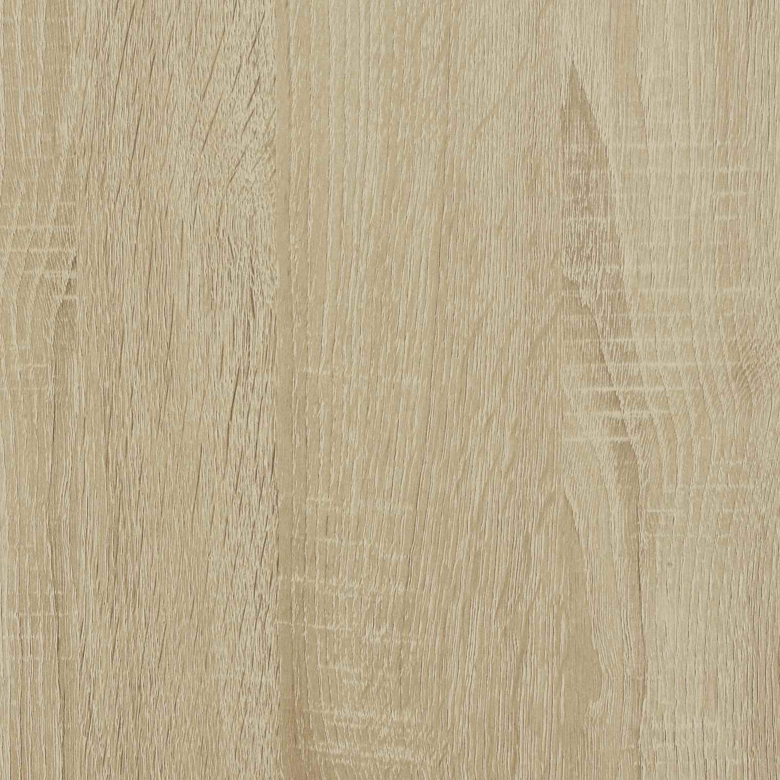 Hoofdbord Kast met LED met plank Sonoma 120 x 16,5 x 103,5 cm