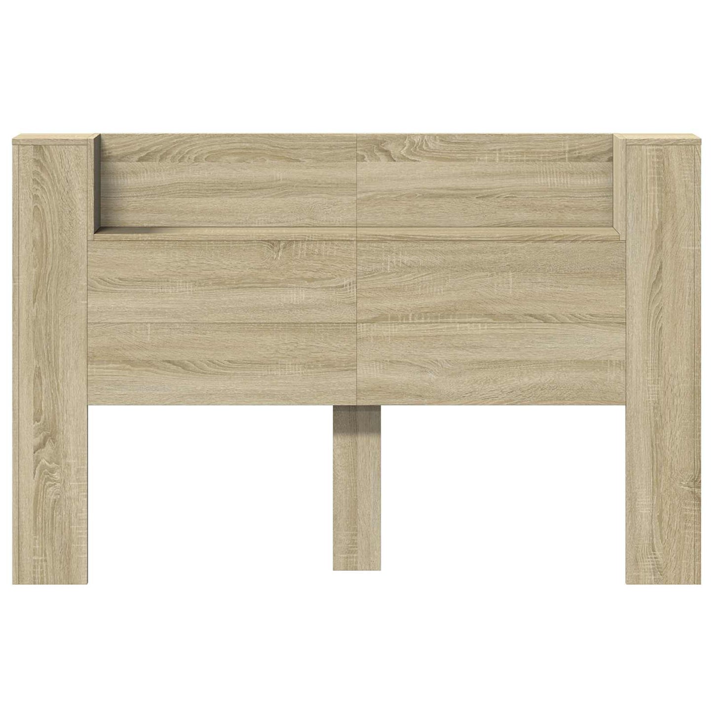 Hoofdbord Kast met LED met plank Sonoma 160 x 16,5 x 103,5 cm