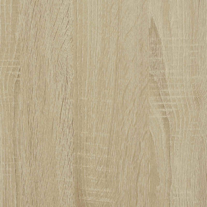Hoofdbord Kast met LED met plank Sonoma 160 x 16,5 x 103,5 cm