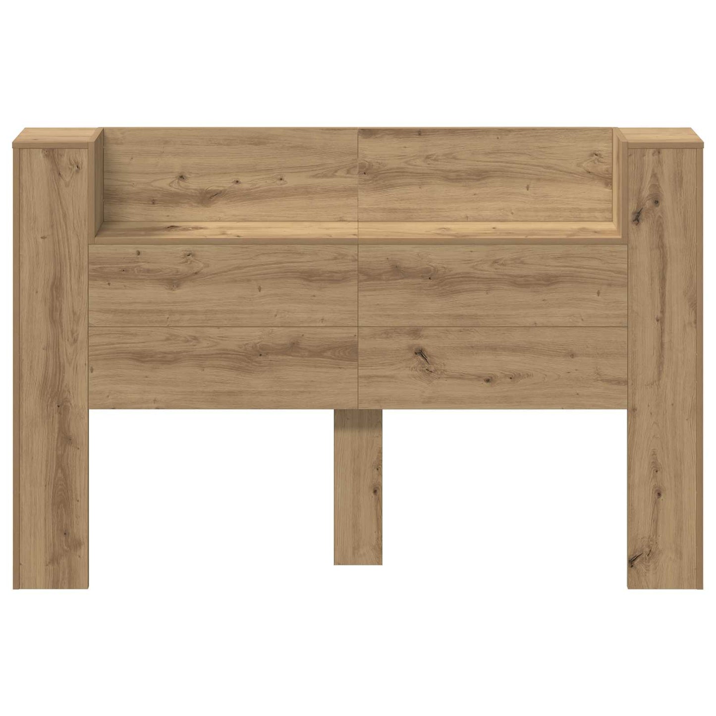 Hoofdbord Kast met LED Artisan Eik 160 x 16,5 x 103,5 cm