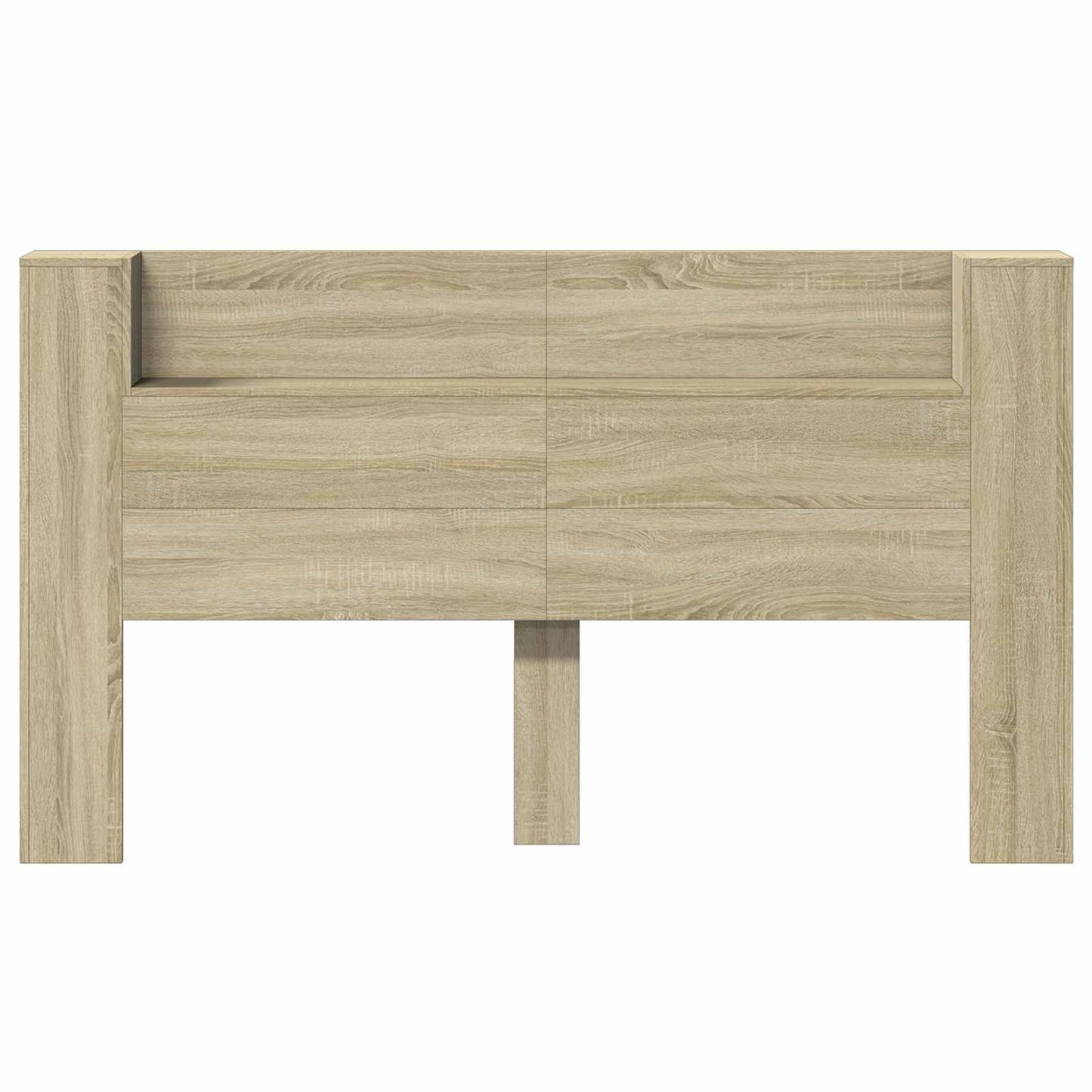 Hoofdbord Kast met LED met plank Sonoma 180 x 16,5 x 103,5 cm
