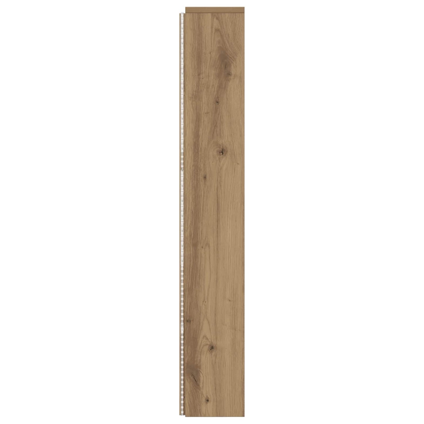 Hoofdbord Kast met LED Ambachtelijk eiken 180 x 16,5 x 103,5 cm