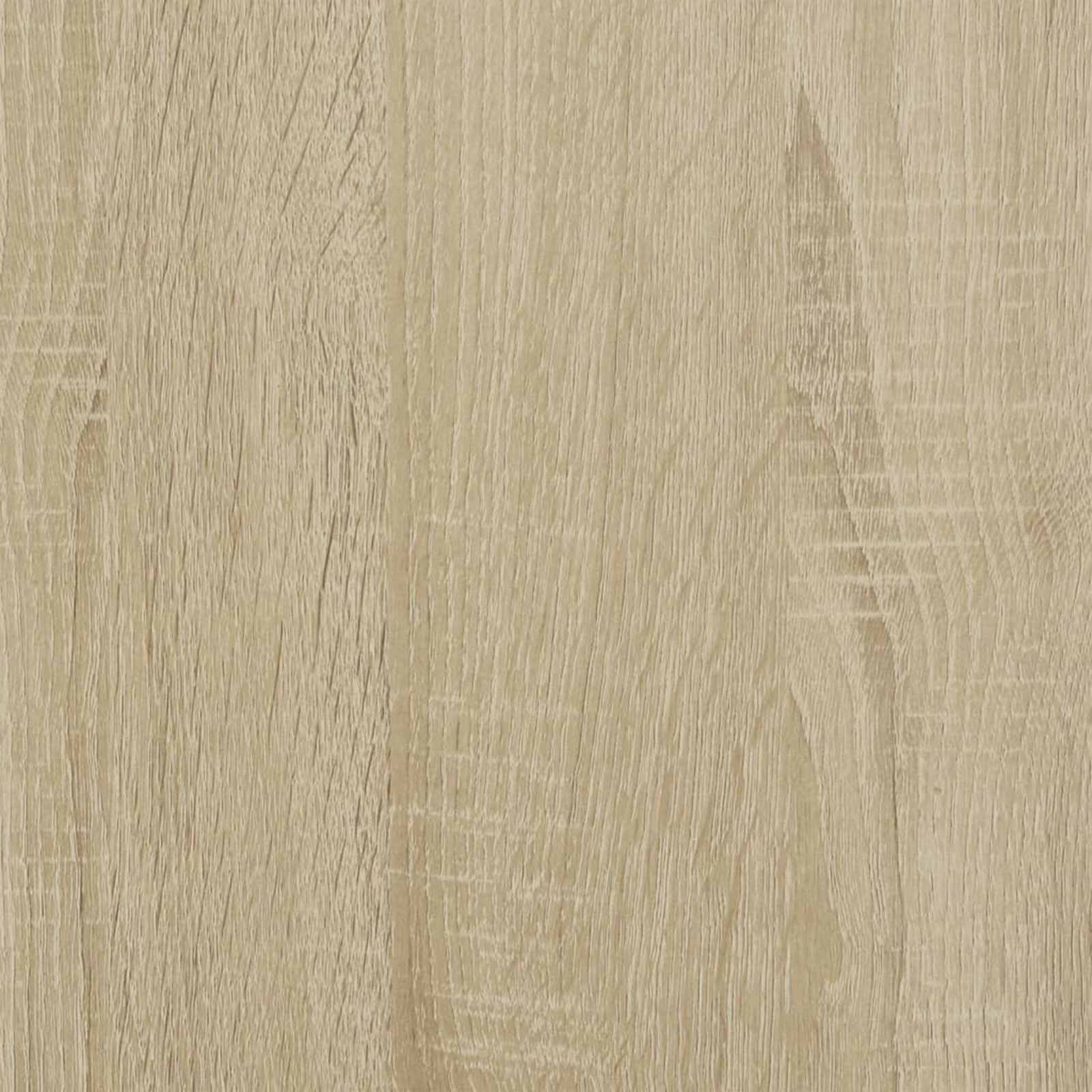 TV-kast met LED met lade Sonoma 165 x 34 x 40 cm Bewerkt hout