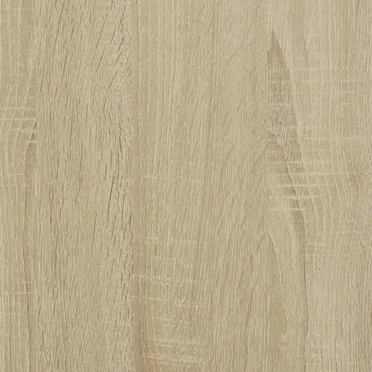 TV-kast met LED met lade Sonoma 165 x 34 x 40 cm Bewerkt hout