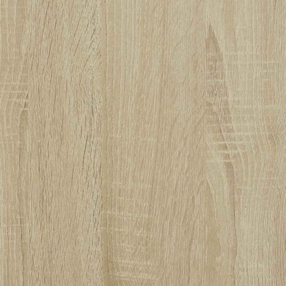 TV-kast met LED met lade Sonoma 140 x 34 x 40 cm Bewerkt hout