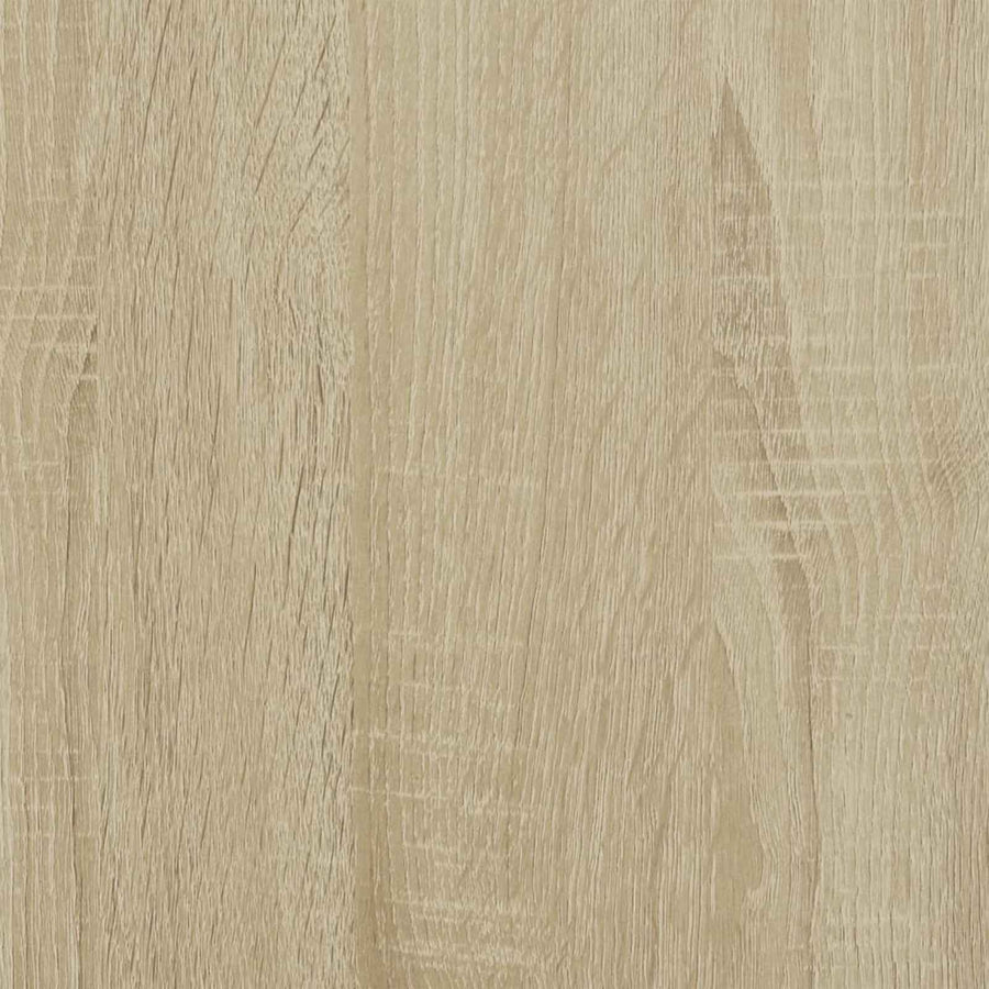 TV-kast met LED met lade Sonoma 140 x 34 x 40 cm Bewerkt hout