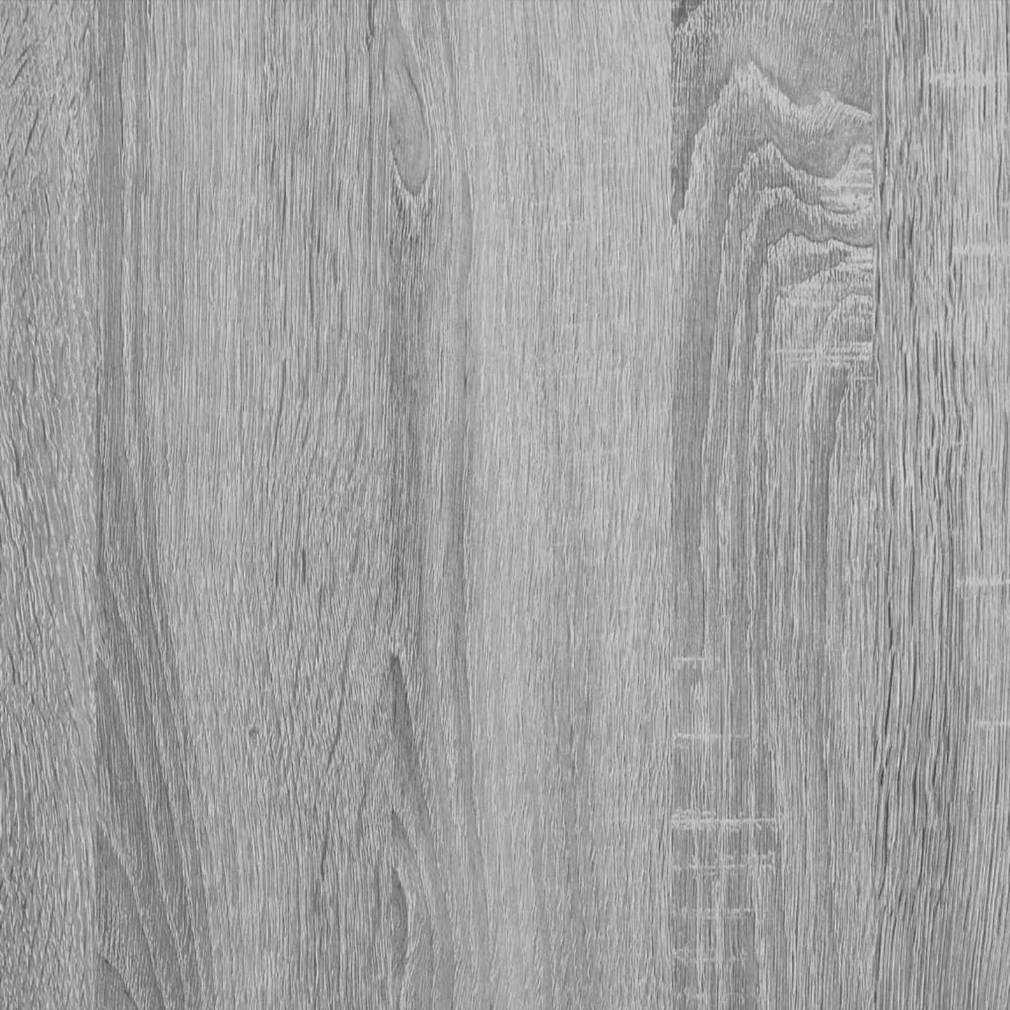 TV-kast met LED Grijs Sonoma 140 x 34 x 40 cm Bewerkt hout