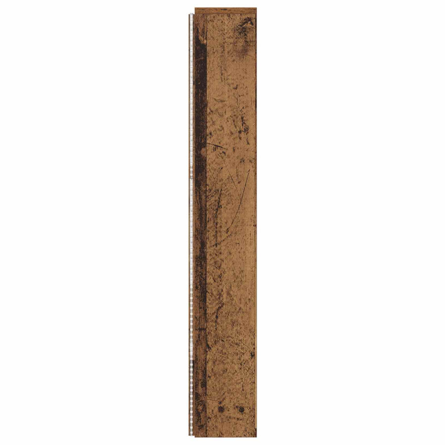 Hoofdbord Kast met LED met plank Oudhout 140 x 16,5 x 103,5 cm