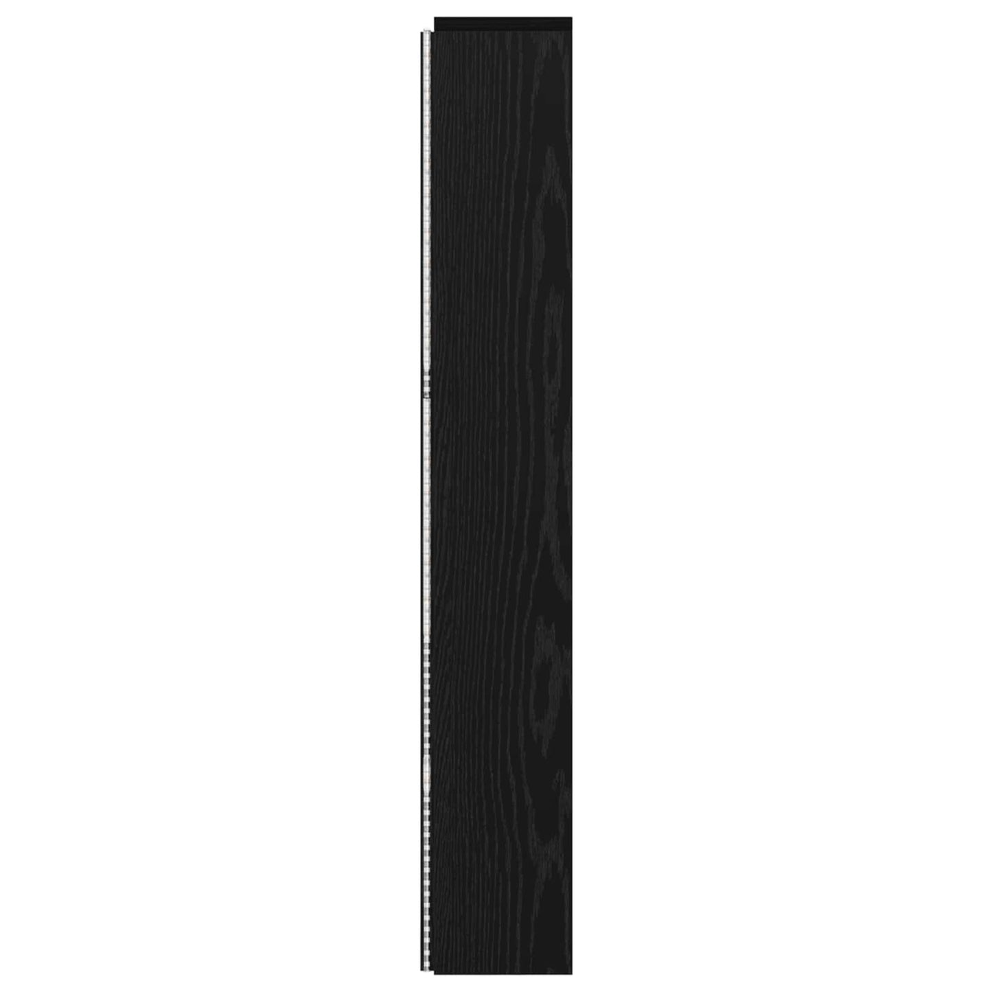 Hoofdbord Kast met LED Zwart Eiken 140 x 16,5 x 103,5 cm