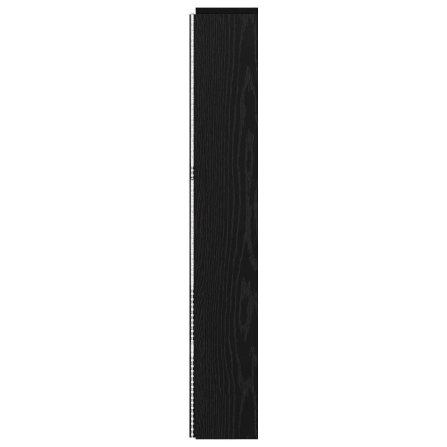 Hoofdbord Kast met LED Zwart Eiken 140 x 16,5 x 103,5 cm