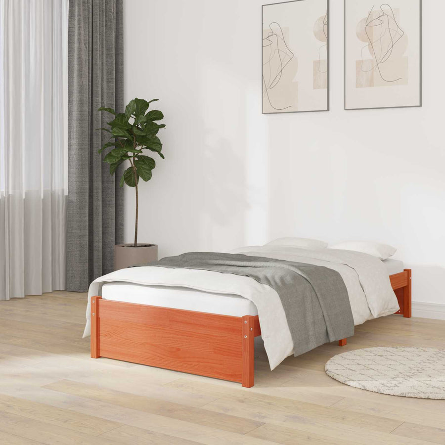 Bedframe Massief dennenhout