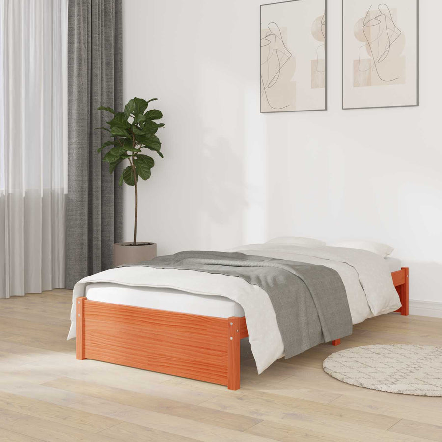 Bedframe Massief dennenhout