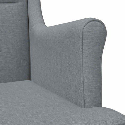 Fauteuil Lichtgrijs Stof
