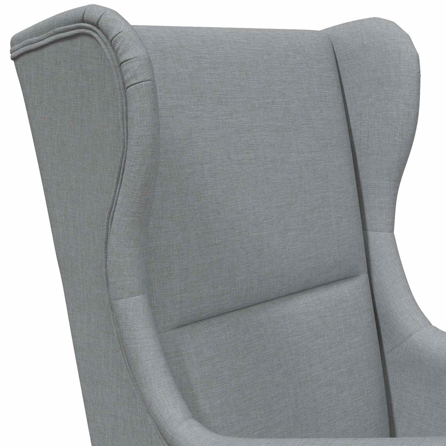 Fauteuil Lichtgrijs Stof