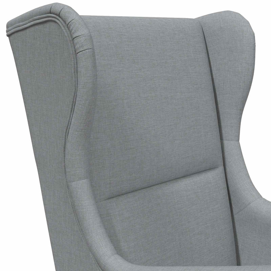 Fauteuil Lichtgrijs Stof
