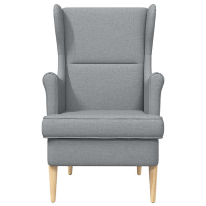 Fauteuil Lichtgrijs Stof