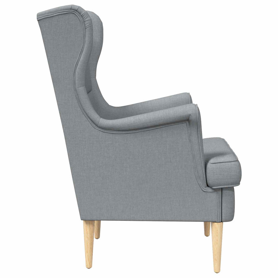 Fauteuil Lichtgrijs Stof