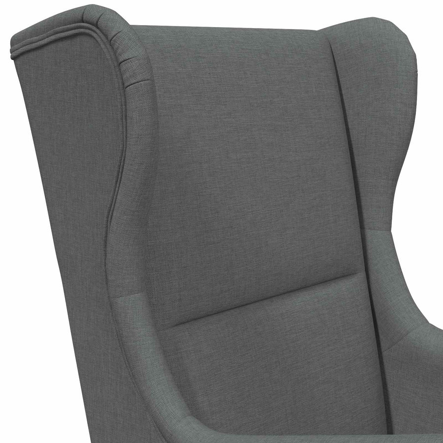 Fauteuil Donkergrijs Stof