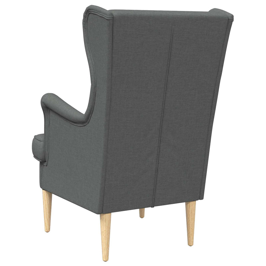 Fauteuil Donkergrijs Stof