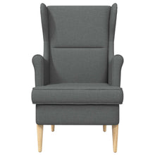 Fauteuil Donkergrijs Stof