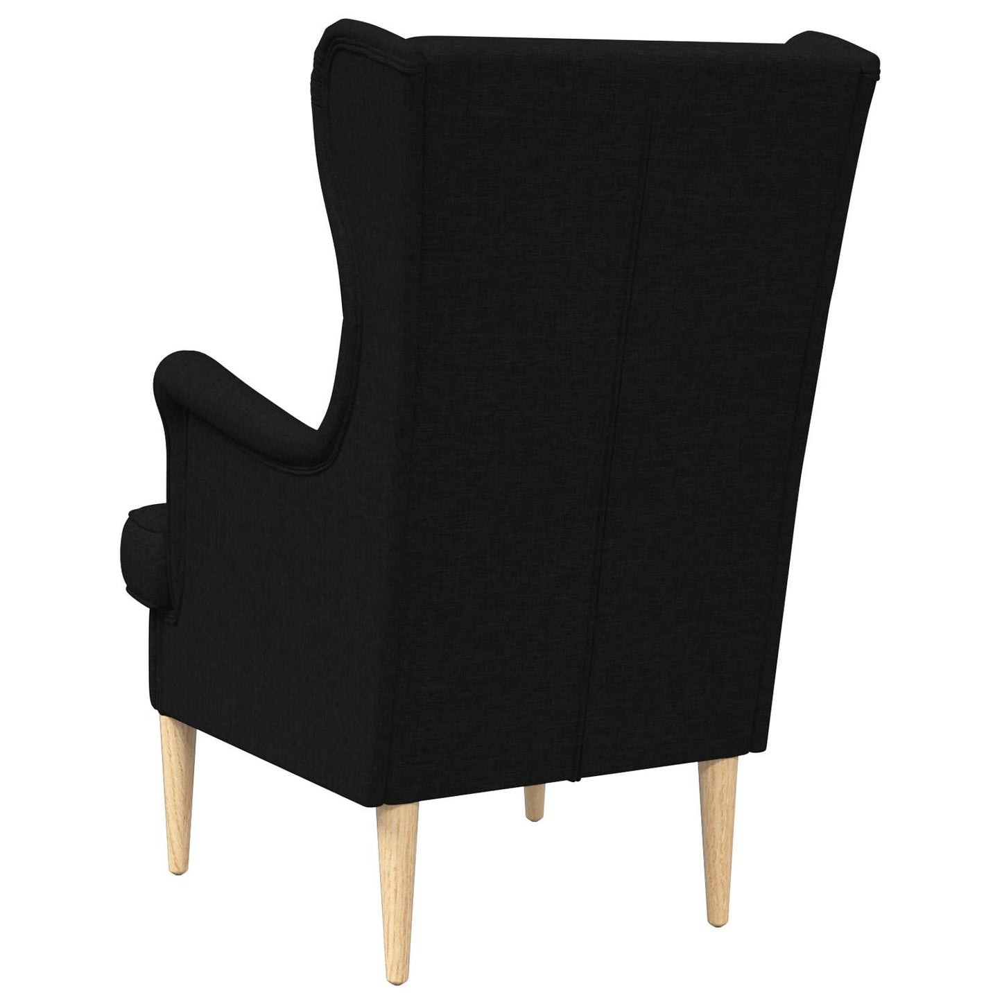 Fauteuil Zwart Stof