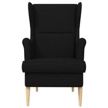 Fauteuil Zwart Stof
