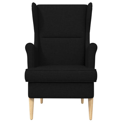 Fauteuil Zwart Stof